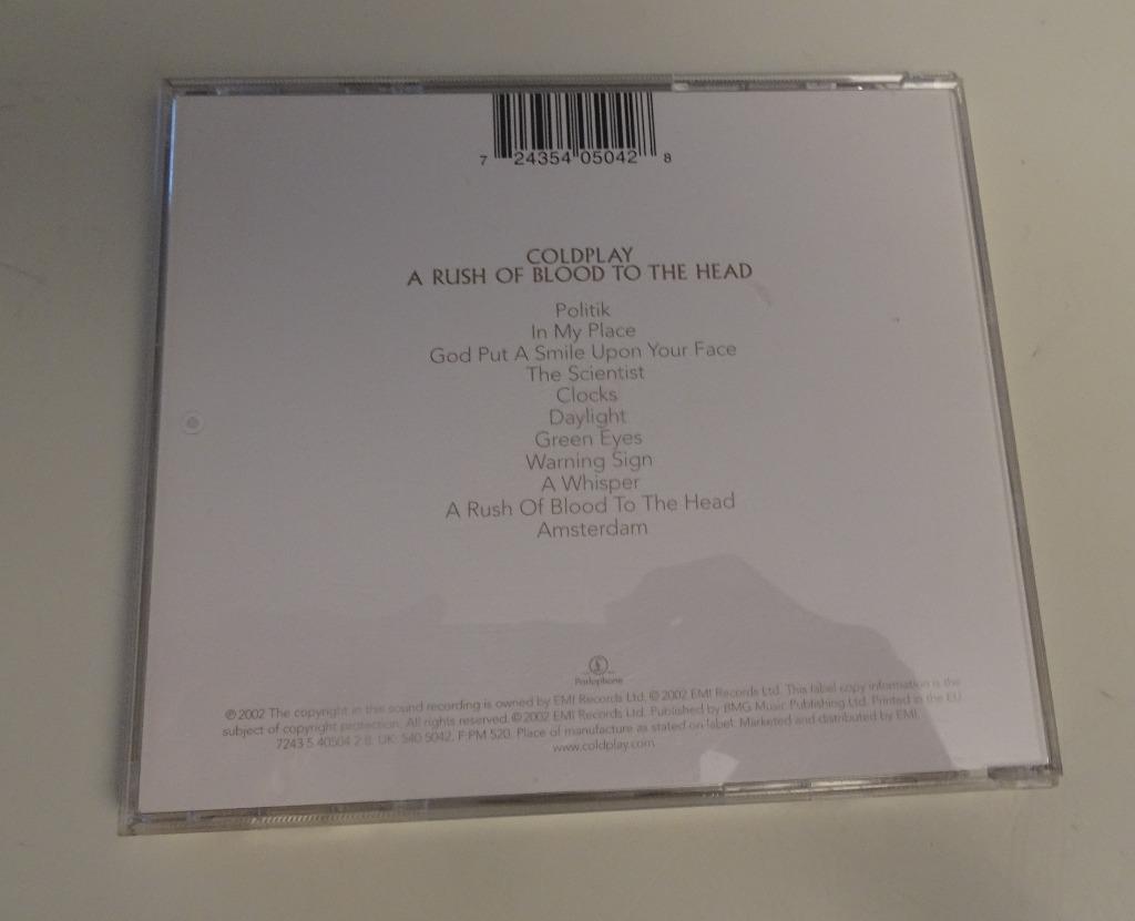 1 cd van Coldplay, Ophalen of Verzenden, Gebruikt
