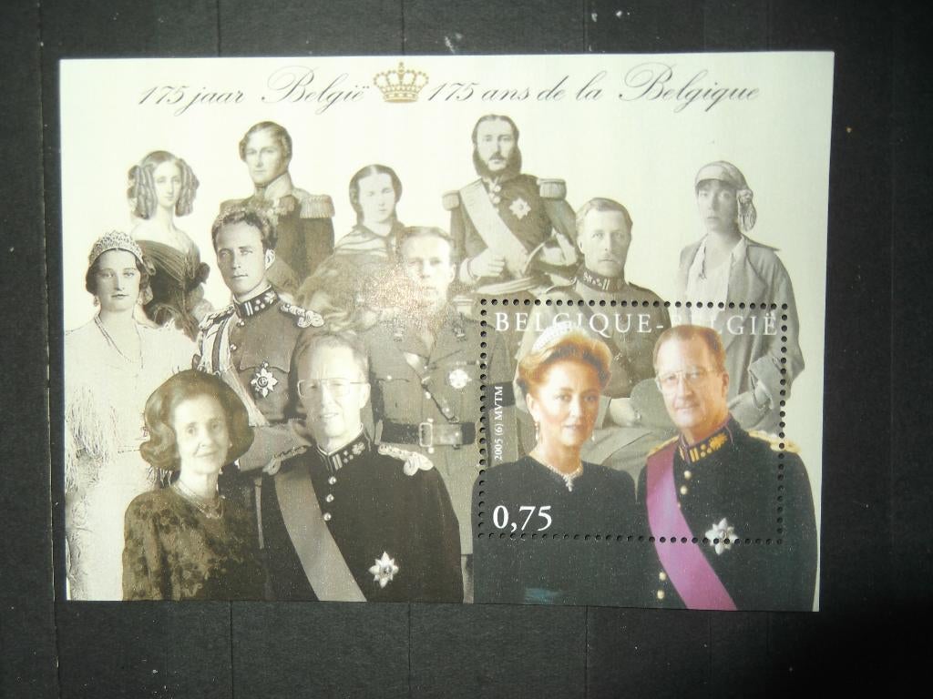 BL118 België de dynastie - Belgique la dynastie MNH, Postzegels en Munten, Postzegels | Europa | België, Ophalen of Verzenden