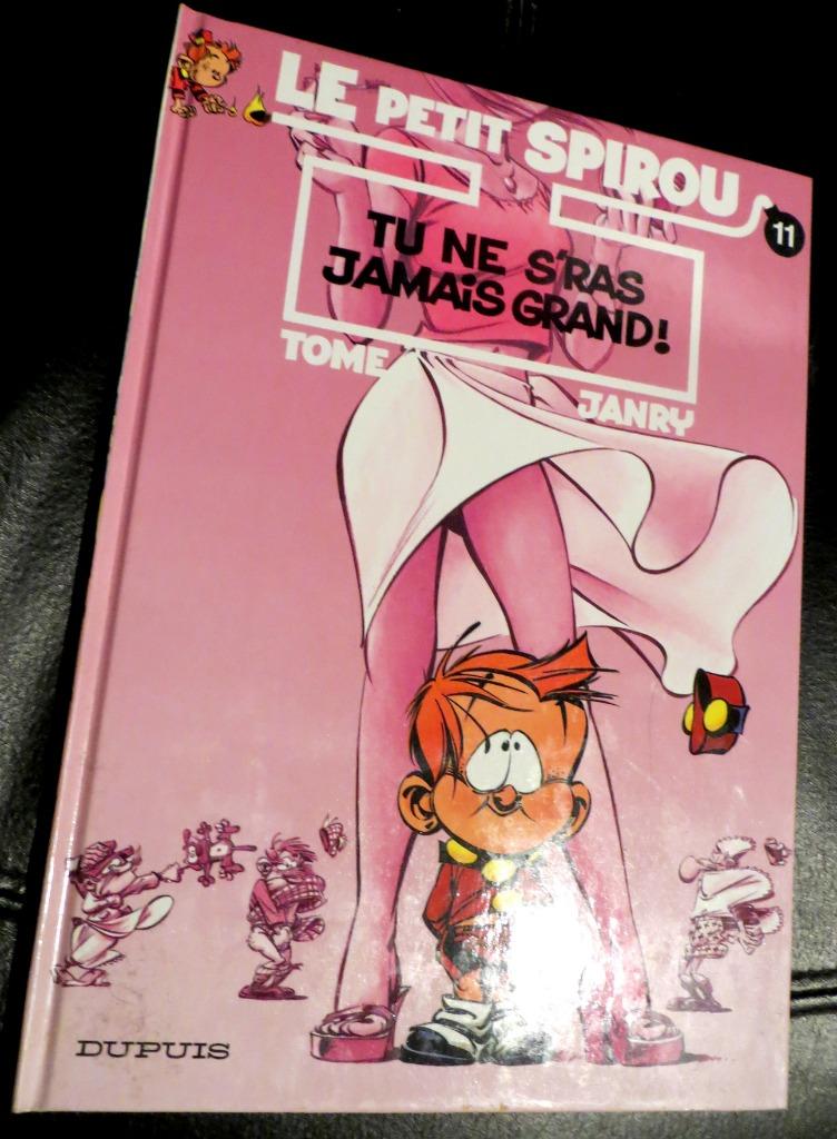 BD LE PETIT SPIROU Nr 11 TU NE S'RAS JAMAIS GRAND TOME JANRY, Une BD, Envoi, Comme neuf, Tome & Janry