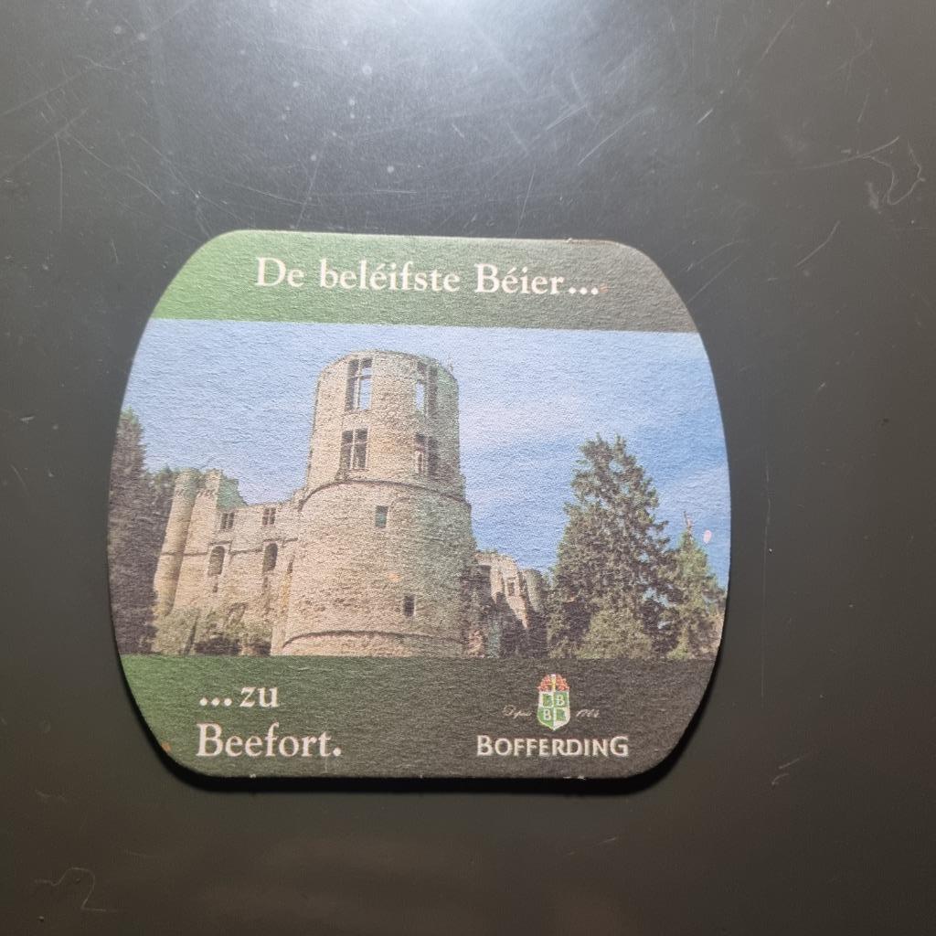 Sous Bock Bofferding (modèle 5), Verzamelen, Biermerken, Ophalen of Verzenden, Gebruikt, Viltje(s), Overige merken