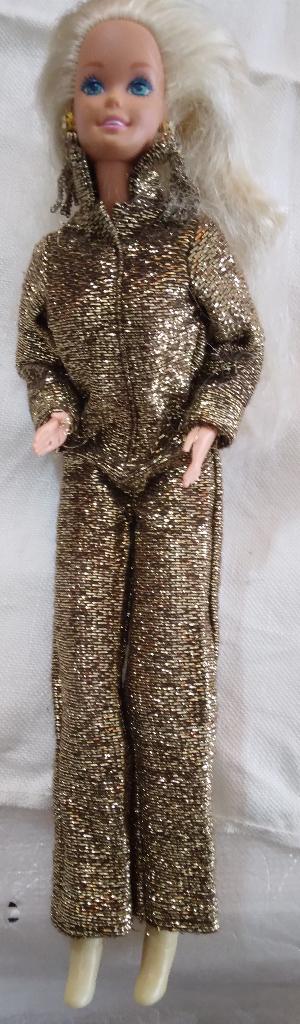 Barbie - Golden suit (vintage), Enlèvement, Utilisé, Barbie
