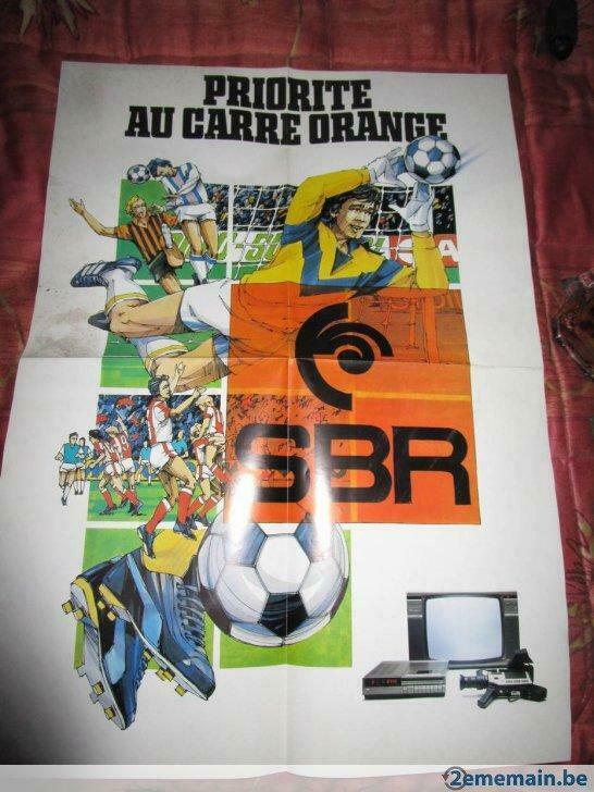 poster sbr, Ophalen of Verzenden, Nieuw, Vierkant