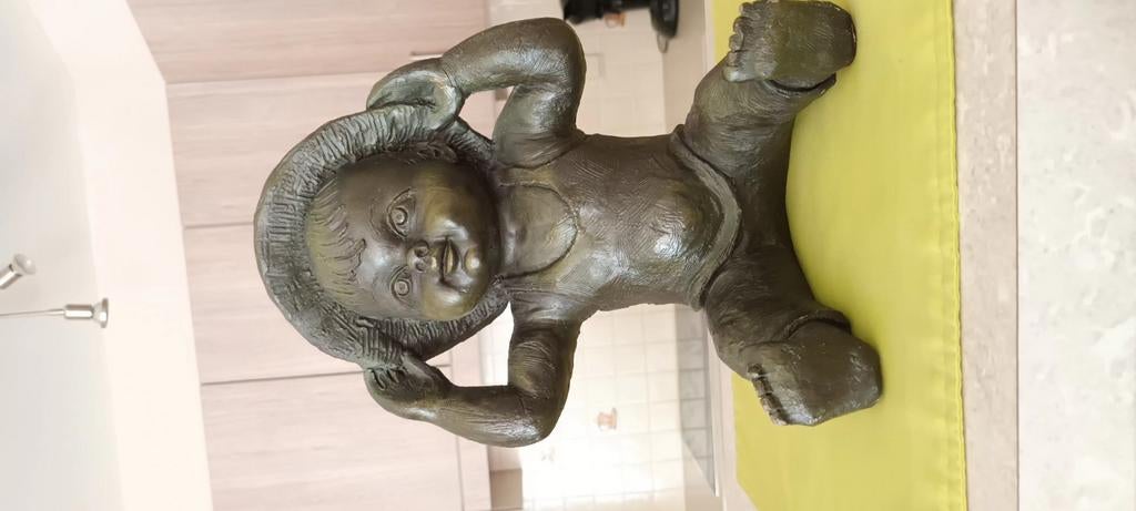 Zeer mooi bronzen jongetje  weegt  2 a 3 kg,, Enlèvement