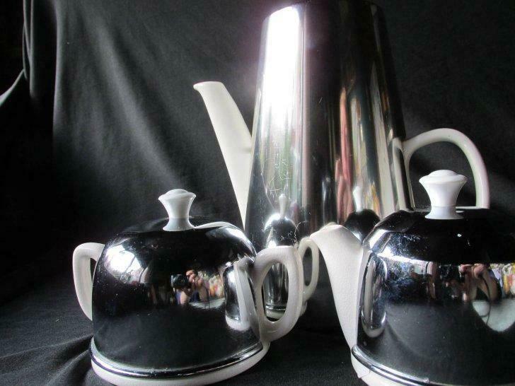 Vintage koffiekan Mélitta, suikerpot en melkkan, jaren 50/60, Enlèvement ou Envoi