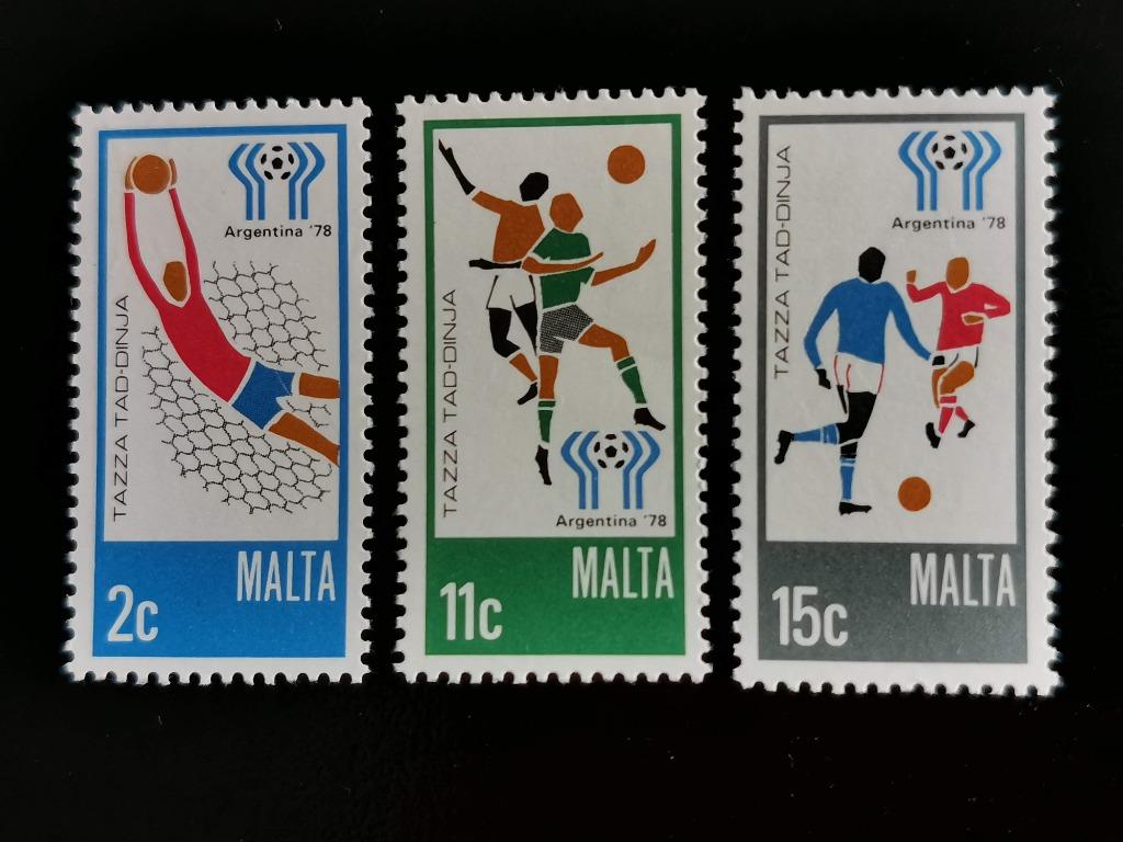 Malte 1978 - sport - football - Coupe du monde - Argentine**, Enlèvement ou Envoi, Malte, Non oblitéré