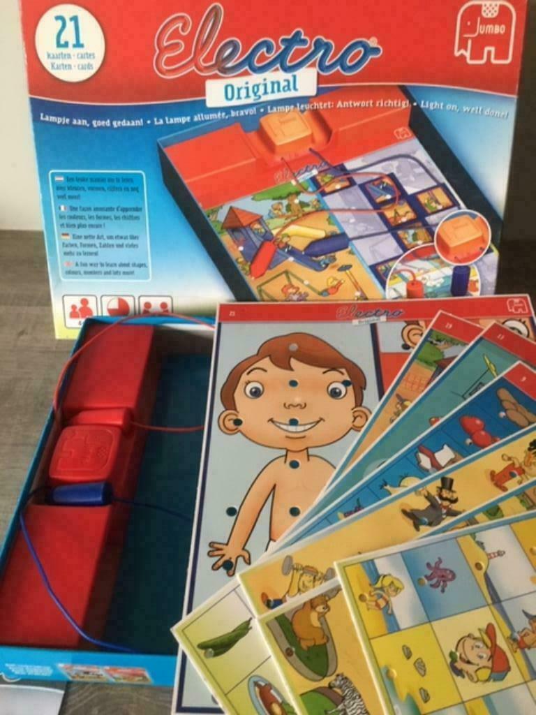 Gezelschapspellen Samsonrace, electro, wie is het ?, Pim pam, Ophalen of Verzenden, Gebruikt, Ontdekken