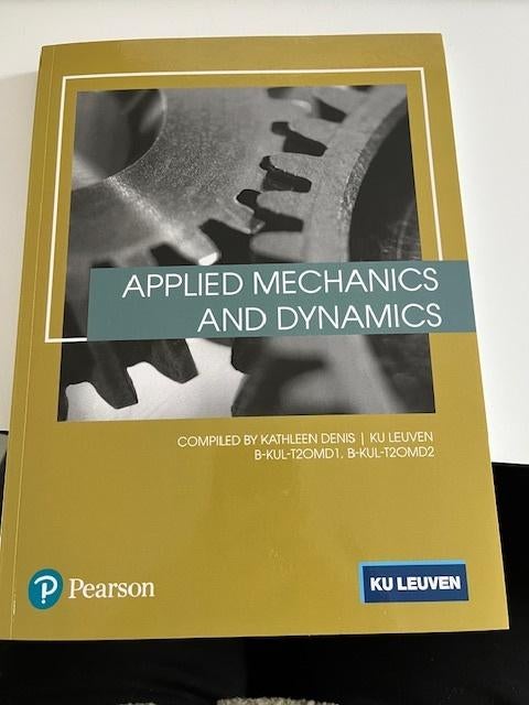 Handboek Applied Mechanics and Dynamics, Ophalen, Nieuw, Hoger Onderwijs
