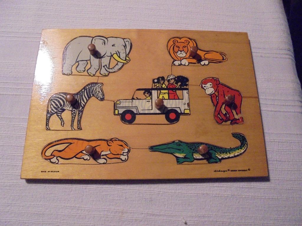 houten puzzel + muziekrol fisher price, Ophalen of Verzenden