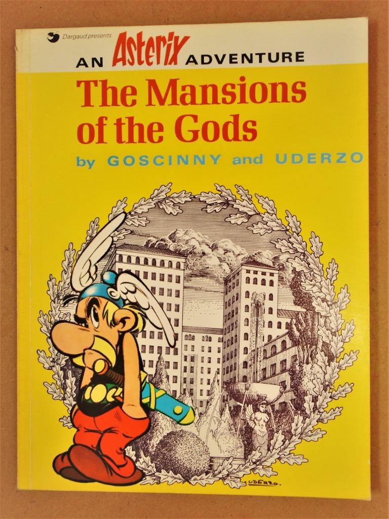 Asterix -The Mansions of the Gods - 1975 - Goscinny & Uderzo, Boeken, Gelezen, Eén stripboek, Ophalen of Verzenden, Goscinny & Uderzo