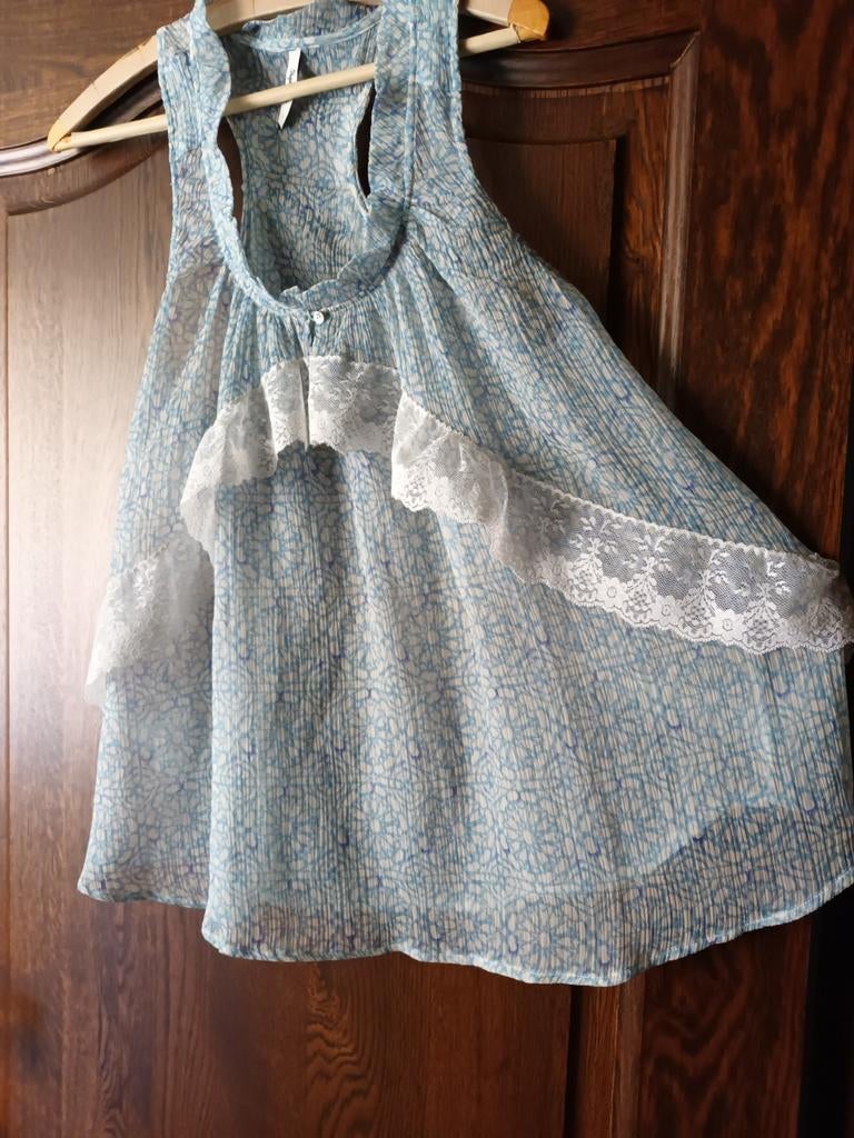 Heel jeugdig zomerbloesje  e, Kleding | Dames, Ophalen of Verzenden, Nieuw, Maat 42/44 (L), Blauw