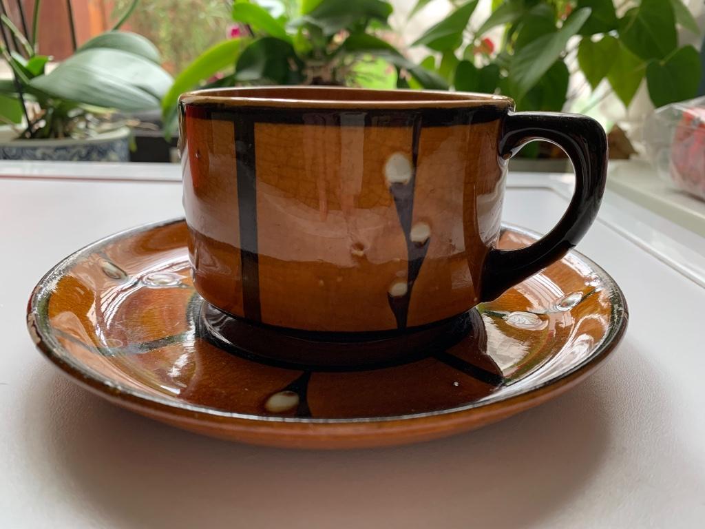 Vintage Keramiek koffieservies -Ludwig Wessel, Enlèvement