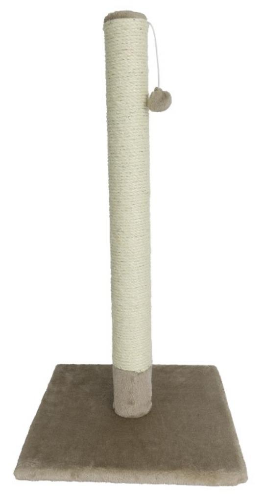 Krabpaal Caty Novo+Bal+Bel 82cm Taupe, Dieren en Toebehoren, Ophalen, Nieuw, Krabpaal