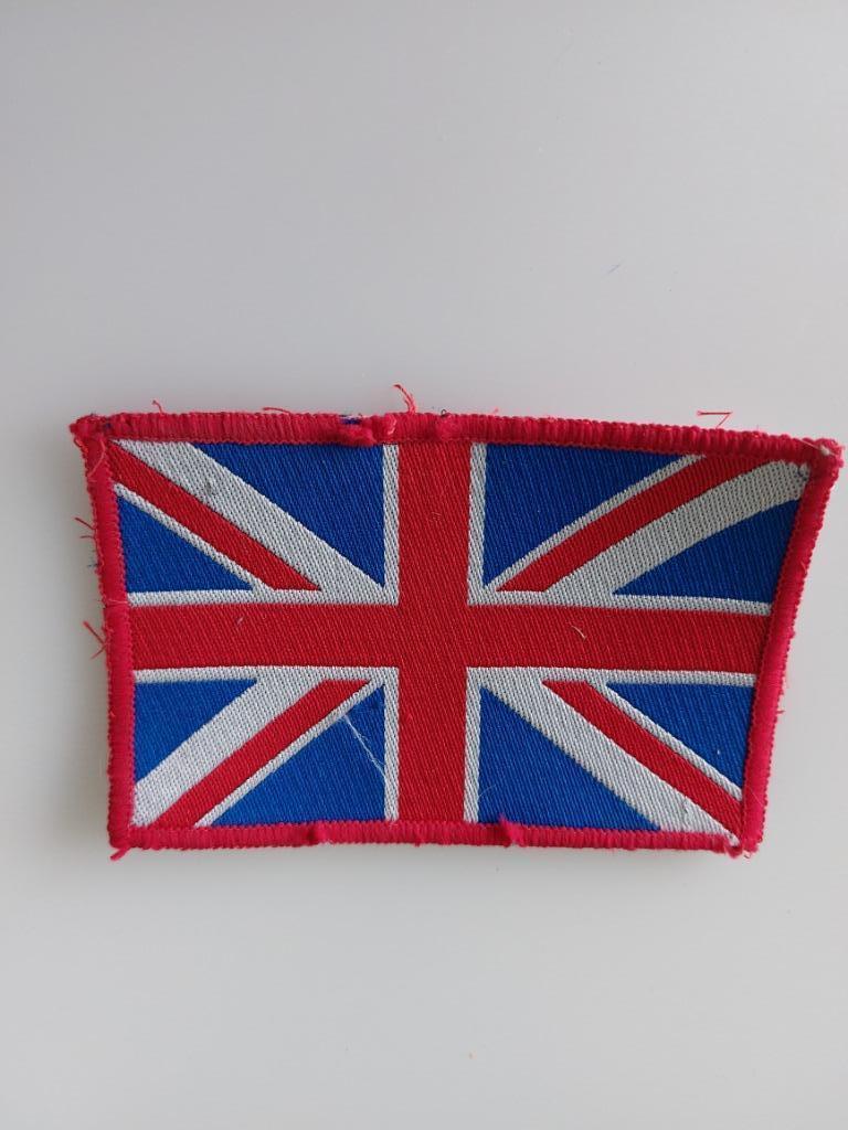 Britse insigne, Hobby en Vrije tijd, Kledingapplicaties en Hotfix, Ophalen of Verzenden, Zo goed als nieuw