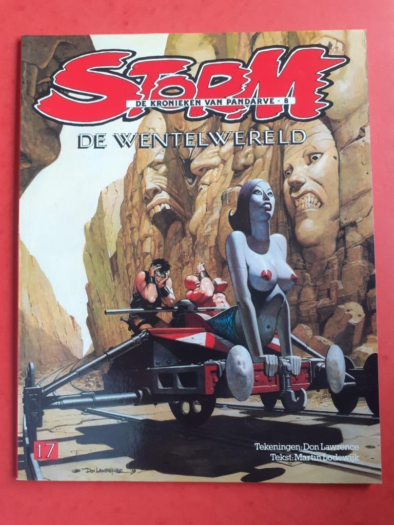 STORM. Kronieken van Pandarve 8, Gelezen, Eén stripboek, Ophalen of Verzenden, Don Lawrence