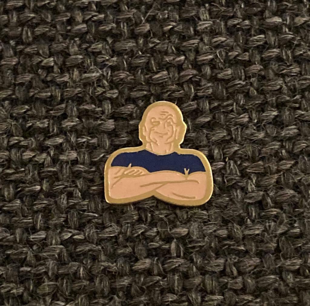 PIN - MR PROPRE - MONSIEUR PROPRE - MISTER PROPER, Collections, Broches, Pins & Badges, Envoi, Utilisé, Figurine, Insigne ou Pin's