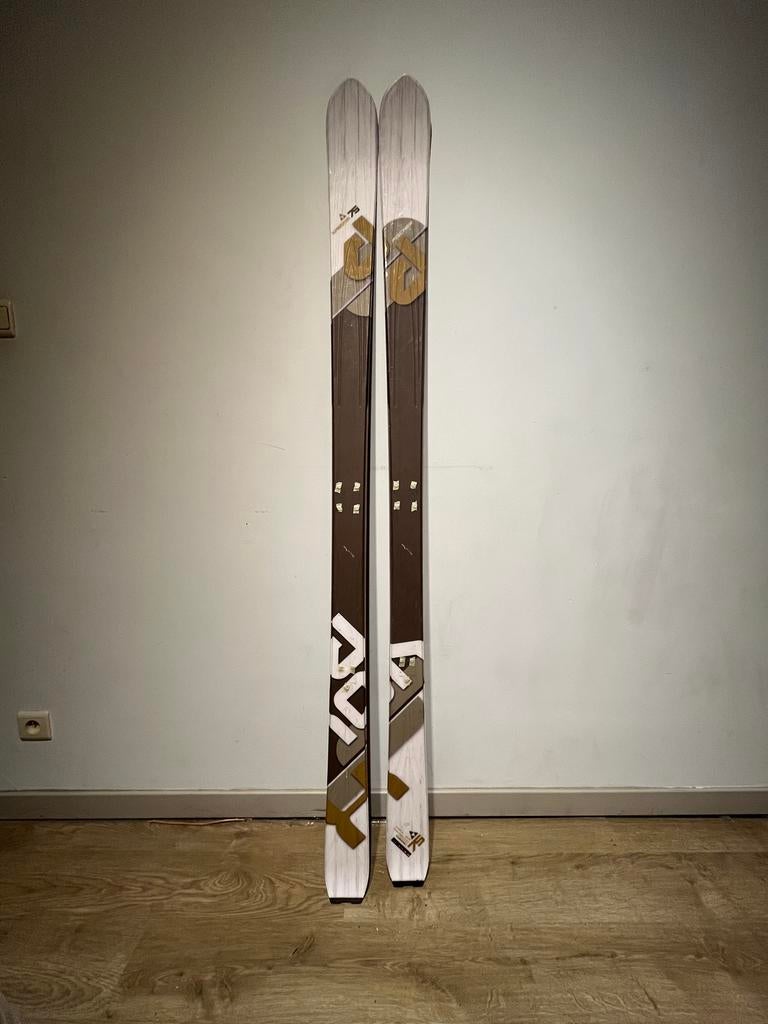 Fischer touring ski 177 75 + vellen, 160 à 180 cm, Fischer, Enlèvement ou Envoi, Skis