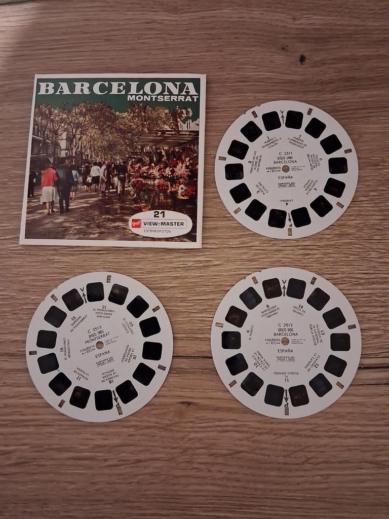 View-master : barcelona montserrat, Verzamelen, Speelgoed, Verzenden