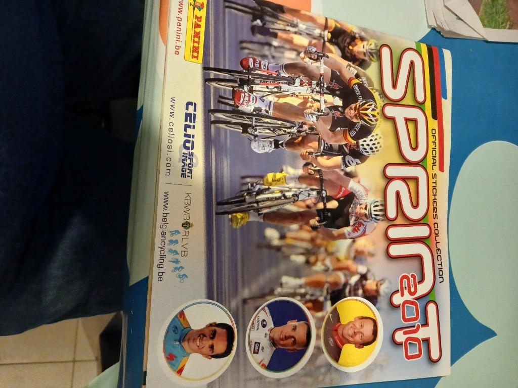 Panini sprint 2010, Collections, Enlèvement, Comme neuf, Sport
