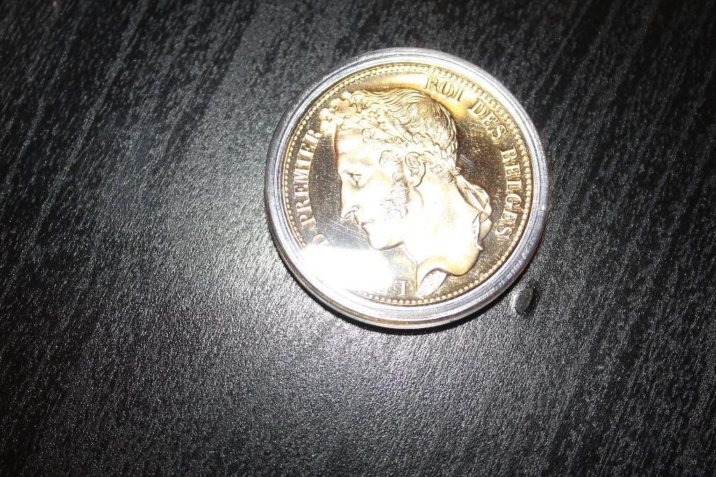 België 5Fr. 1832 Gehuld goud, Enlèvement ou Envoi, Monnaie en vrac, Or, Or