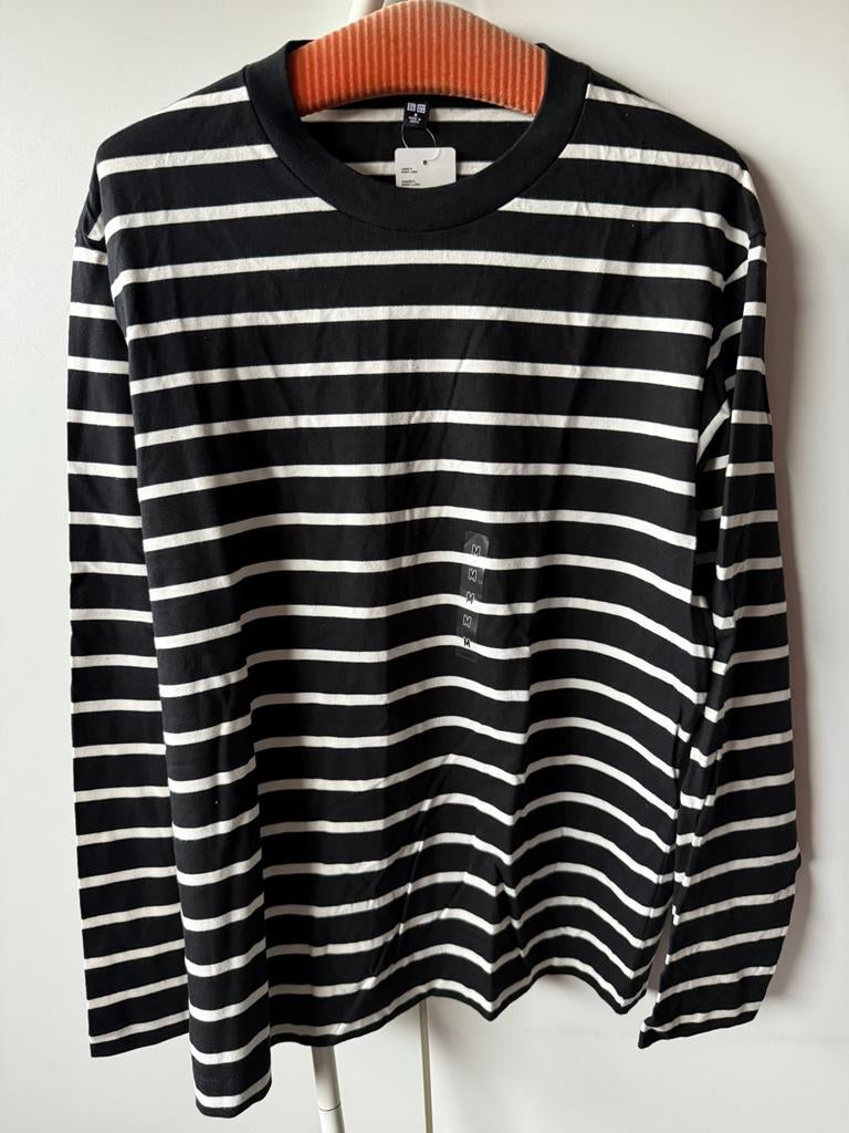 NIEUW Uniqlo T-shirt met Lange Mouwen, Neuf, Uniqlo, Enlèvement ou Envoi, Autres couleurs