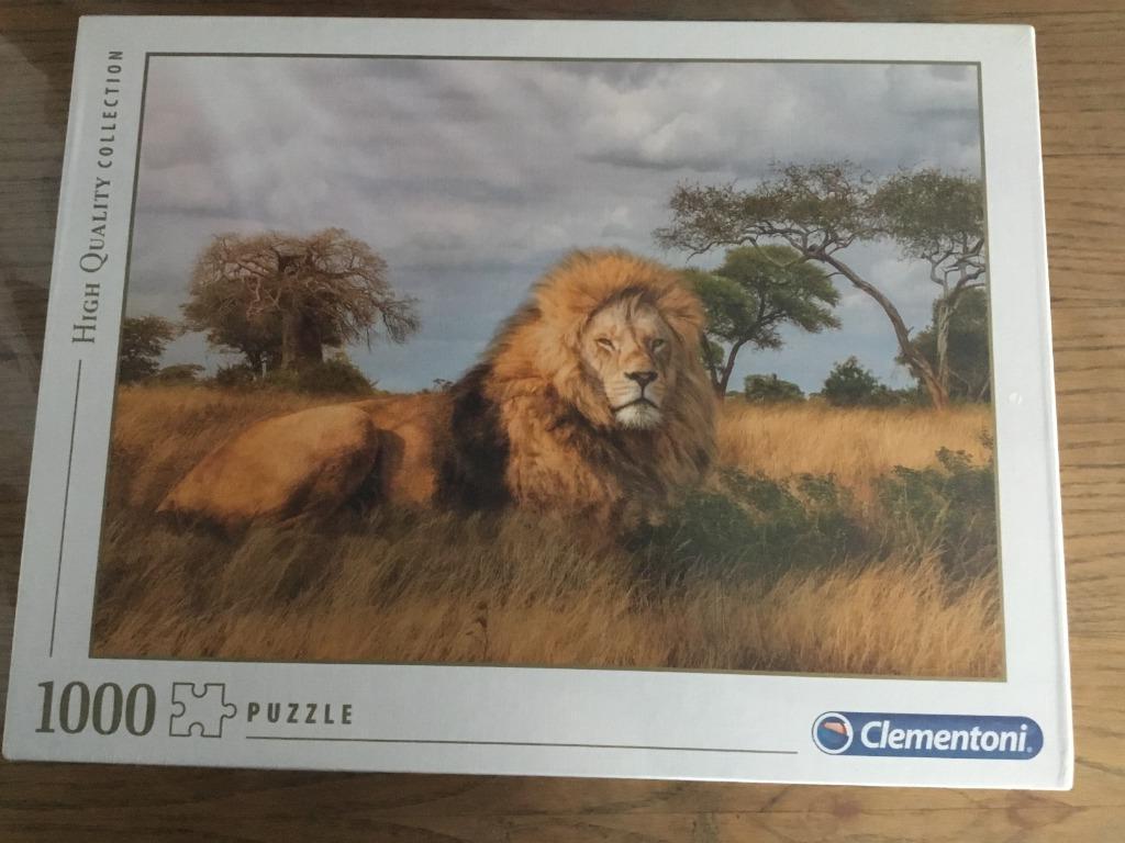 Puzzel Clementoni 1000 stukjes The King (NIEUW), Ophalen of Verzenden, 500 t/m 1500 stukjes, Nieuw, Legpuzzel