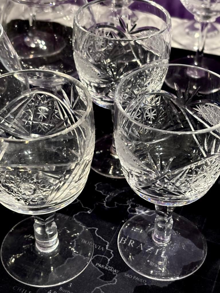 Lot de 3 verres à vin cristallerie de Lorraine, Antiek en Kunst, Ophalen