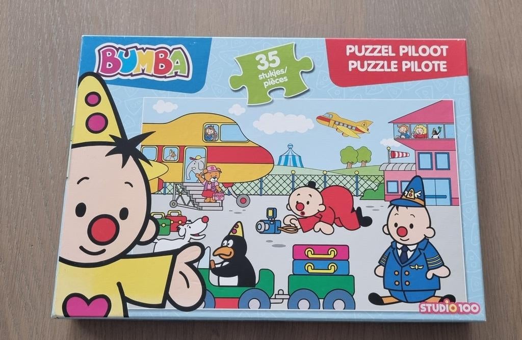 Bumba puzzel piloot, Ophalen of Verzenden, Zo goed als nieuw