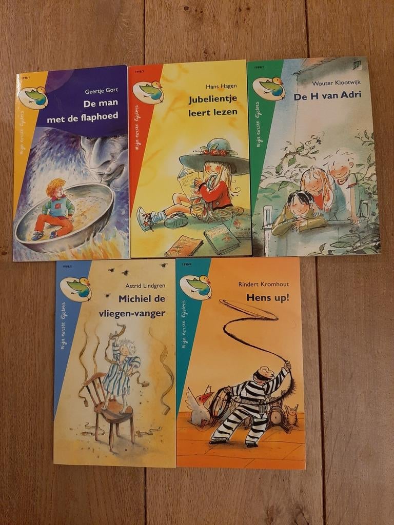 Mijn eerste lijsters: 5 leesboekjes AVI 4, 5 en 6, Ophalen of Verzenden, Zo goed als nieuw