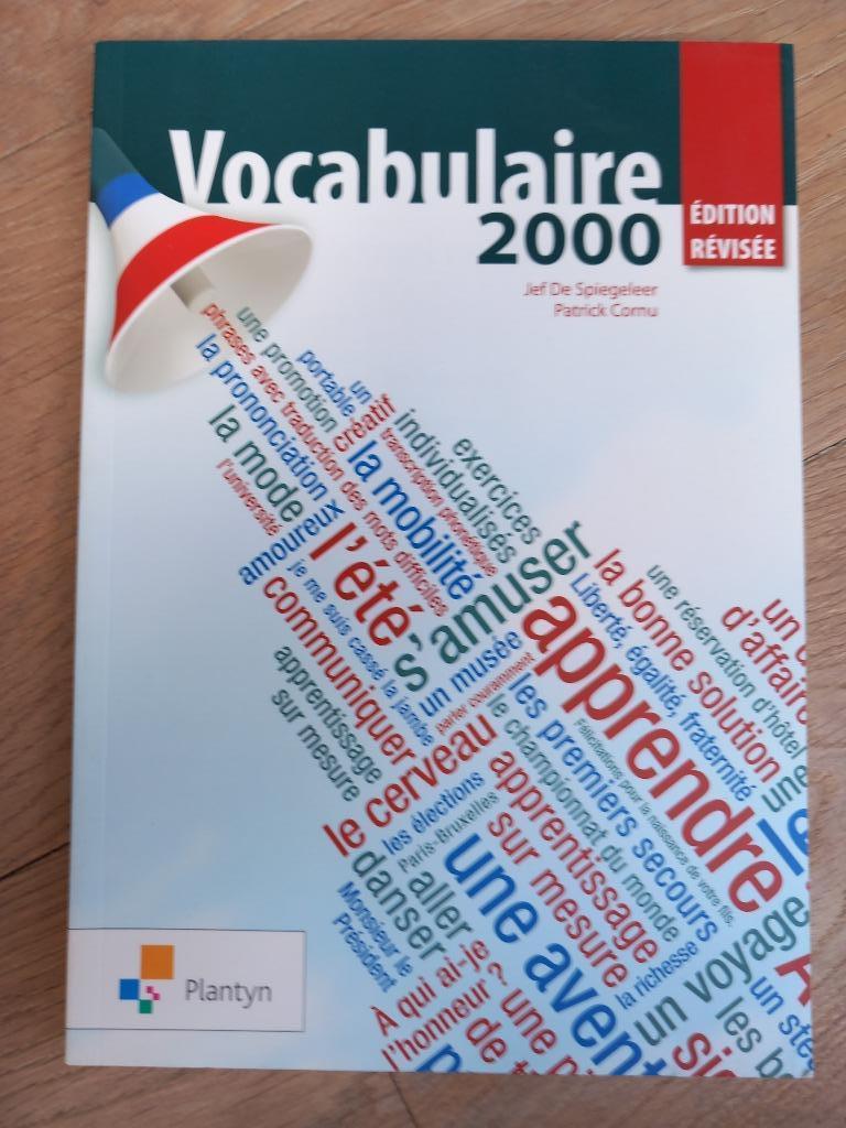 Vocabulaire 2000, Boeken, Ophalen, Frans, ASO, Plantyn