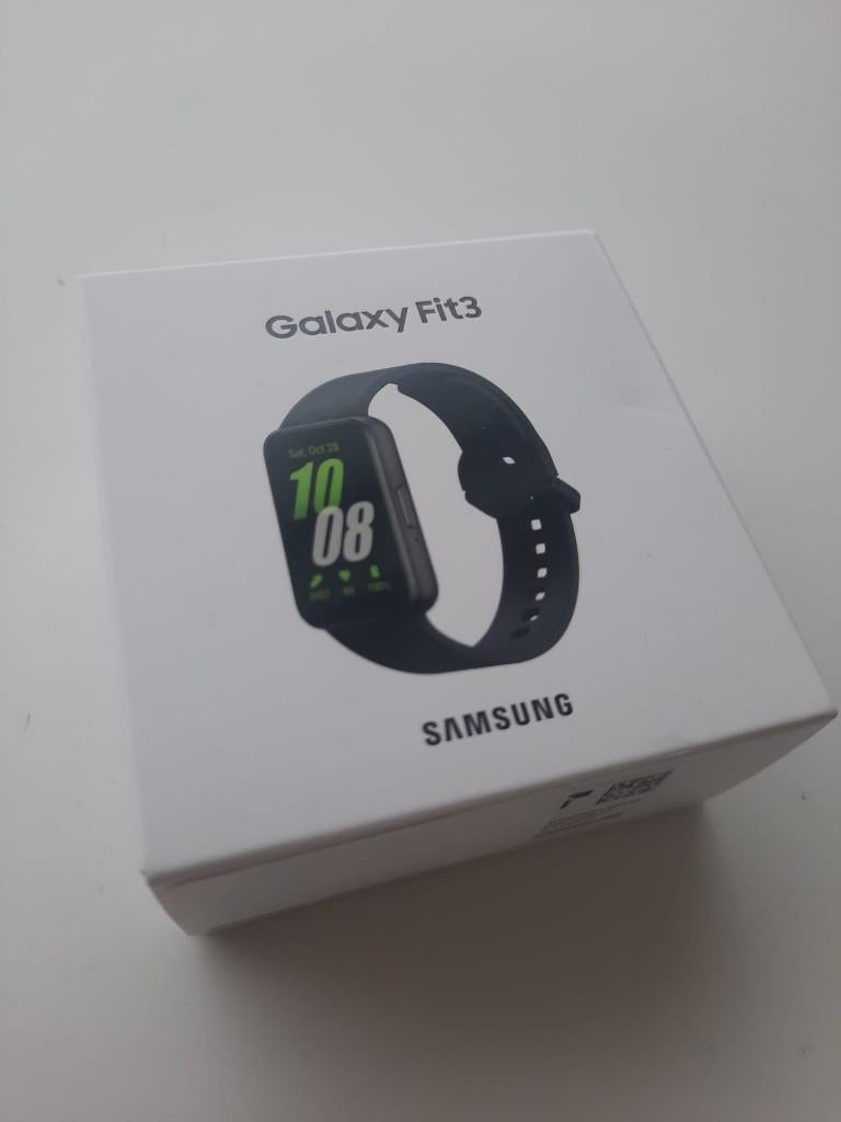 horloge SAMSUNG Galaxy Fit 3 Activity tracker, Handtassen en Accessoires, Activity trackers, Nieuw, Zwart, Ophalen of Verzenden