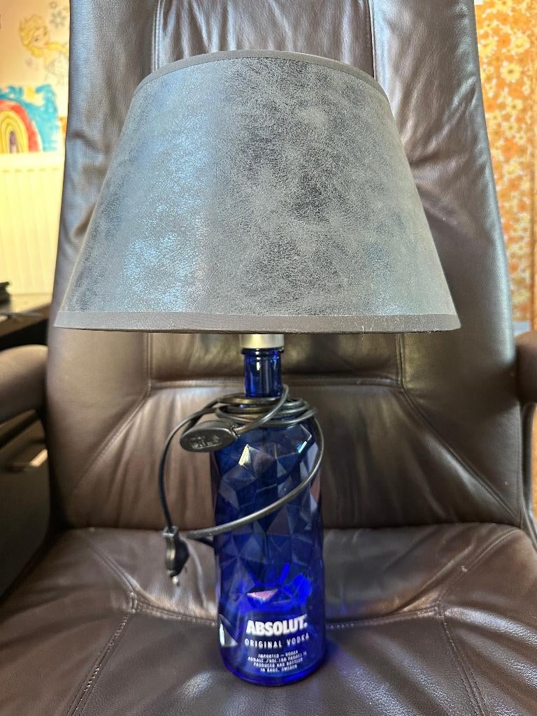Sfeerlamp van Absolut Vodka fles, Ophalen, Zo goed als nieuw