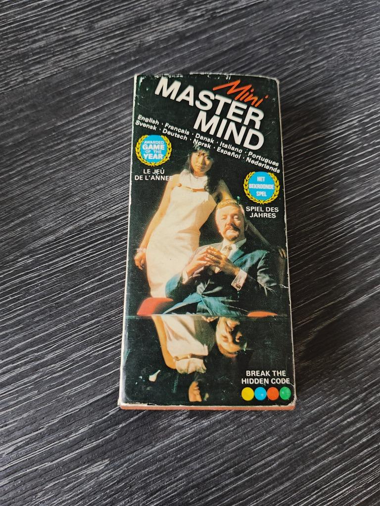 Vintage spel Mini Mastermind Master Mind, Hobby & Loisirs créatifs, Enlèvement ou Envoi, Utilisé, Invicta