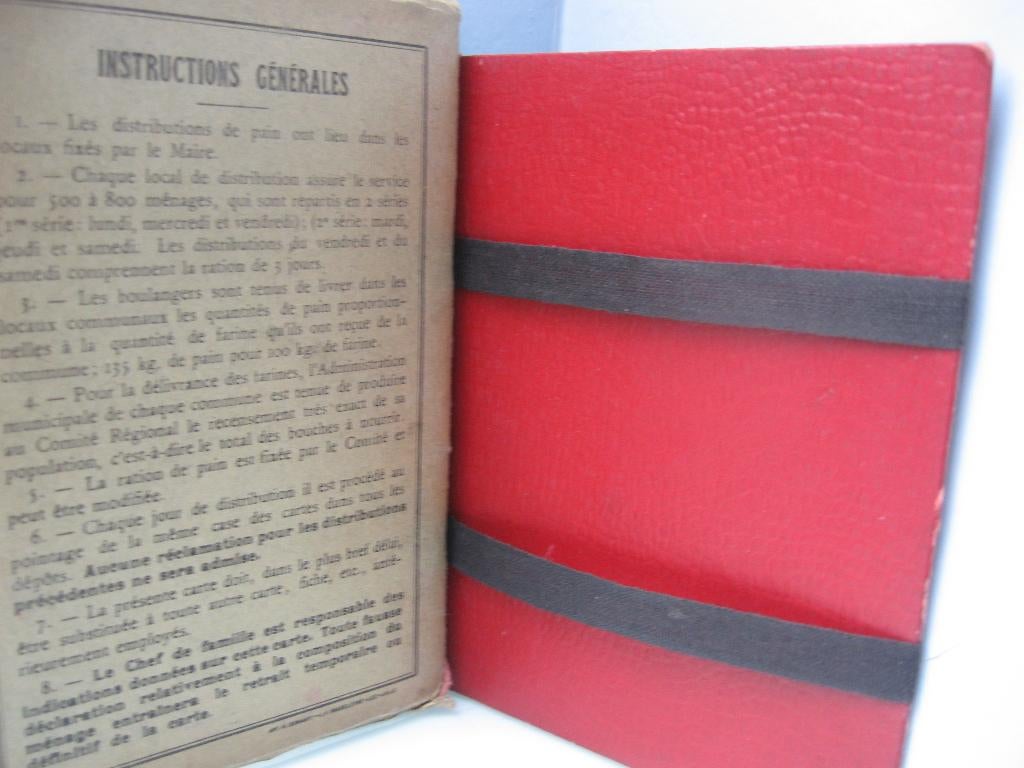 Verschillende rantsoeneringsticketboeken, Verzamelen, Ophalen of Verzenden, Overige soorten, Overige typen