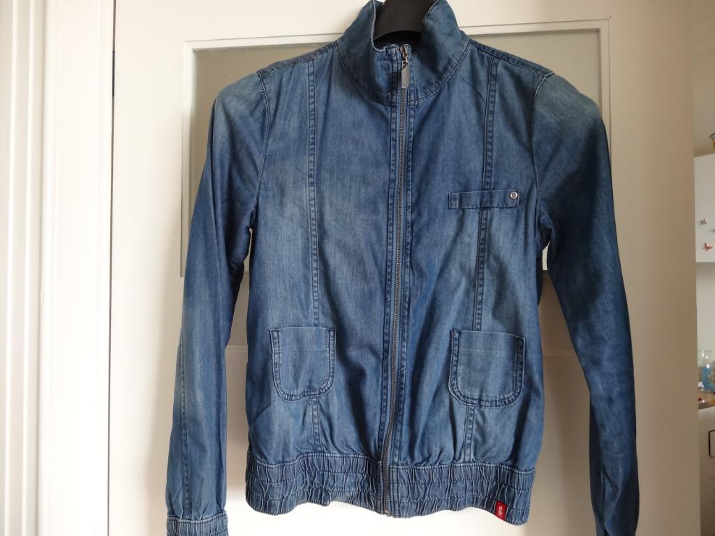 Blouson ou blouse en jeans ESPRT EDC 38-40 parfait état, Maat 38/40 (M), Blauw, Ophalen of Verzenden, Zo goed als nieuw