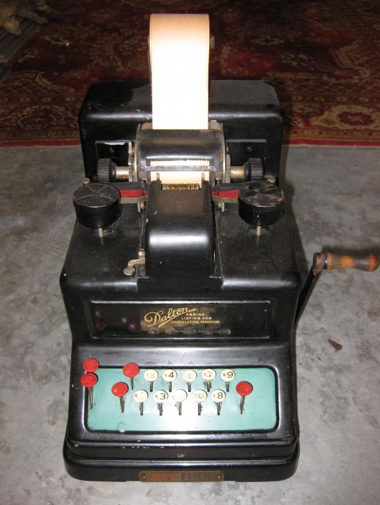 Checkout/calculatrice vintage, Enlèvement