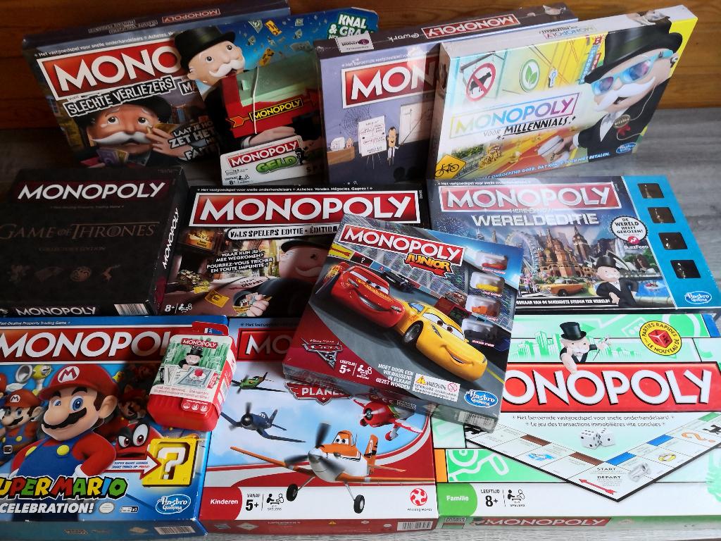 Diverse monopoly spellen uit te kiezen, Hobby en Vrije tijd, Gezelschapsspellen | Bordspellen, Ophalen