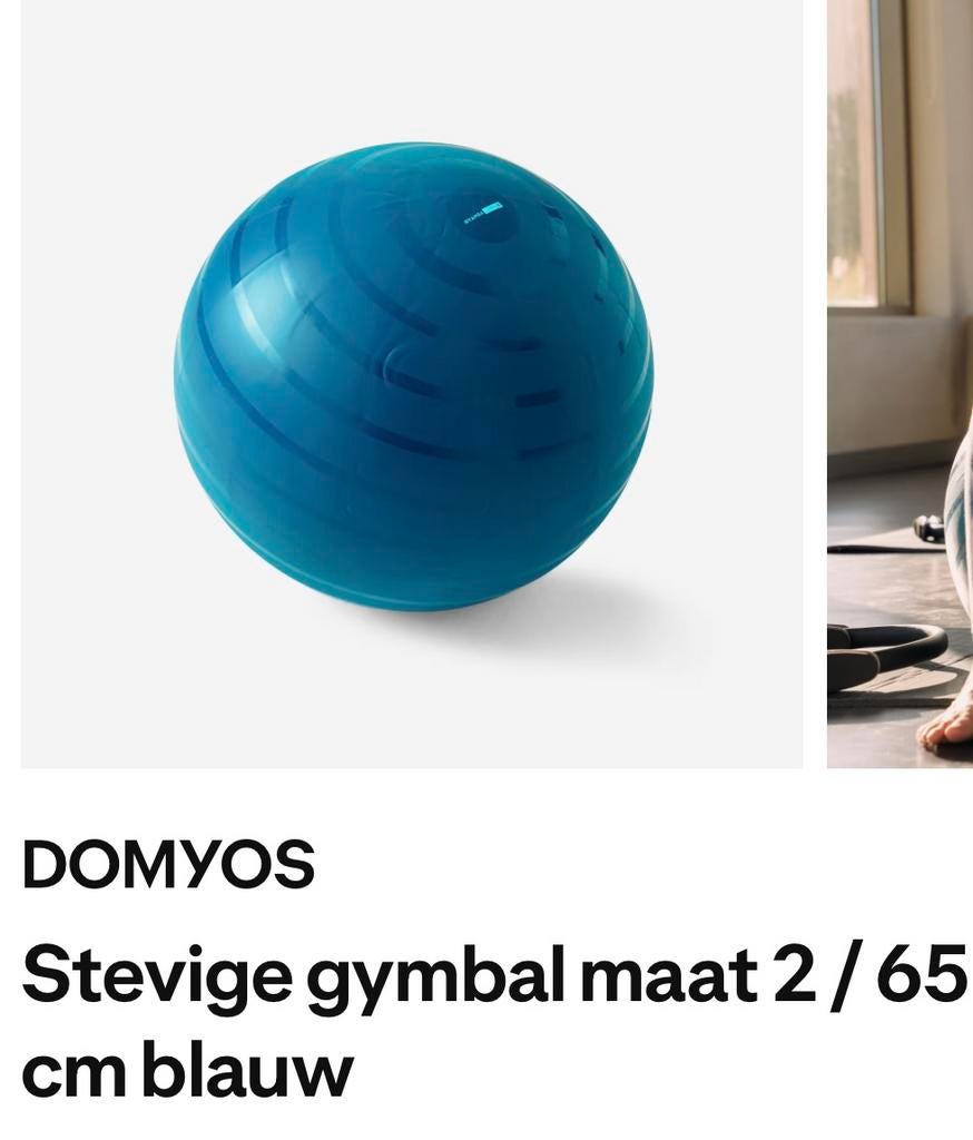 Gymbal Nyamba/Domyos, Sport en Fitness, Ophalen, Zo goed als nieuw