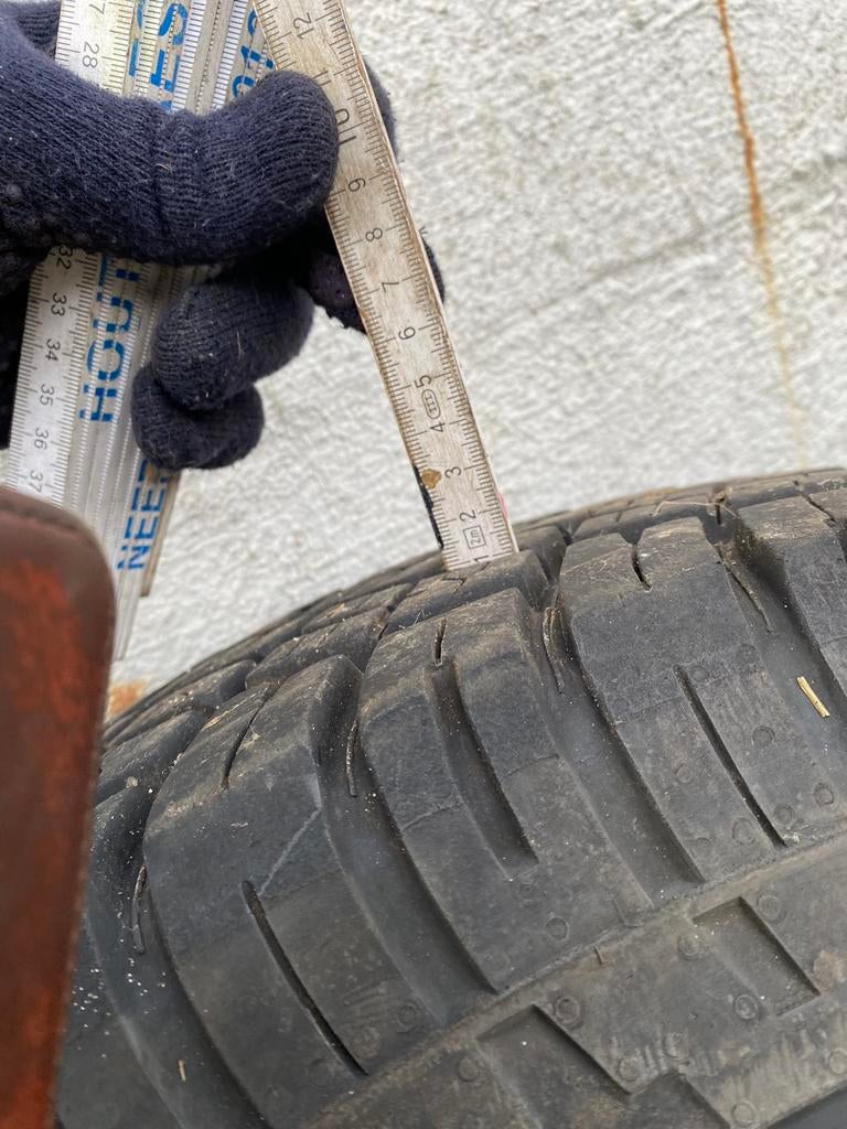 ZU velgen met banden 7x16 ET25  Defender 90 /110, Ophalen, Overige, Gebruikt, 16 inch