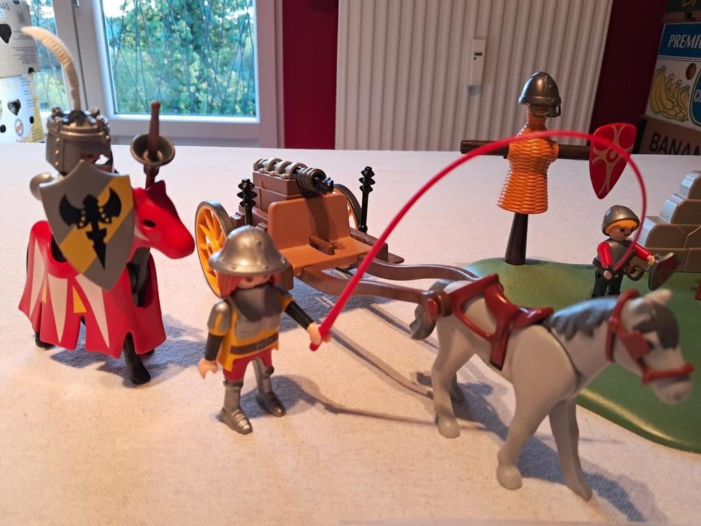 Playmobil Knights 5168 - Riddertoernooi met kanon, Ophalen of Verzenden, Zo goed als nieuw