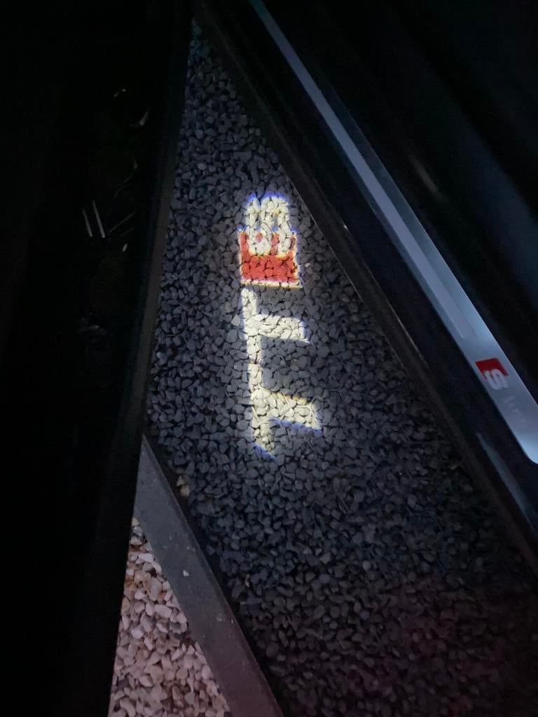 Instapverlichting AUDI TT / led logoprojectors, Auto-onderdelen, Interieur en Bekleding, Audi, Gebruikt, Ophalen