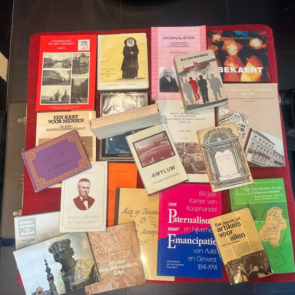 LOT Grote collectie boeken uit Aalst KOOPJE, Ophalen, Gelezen