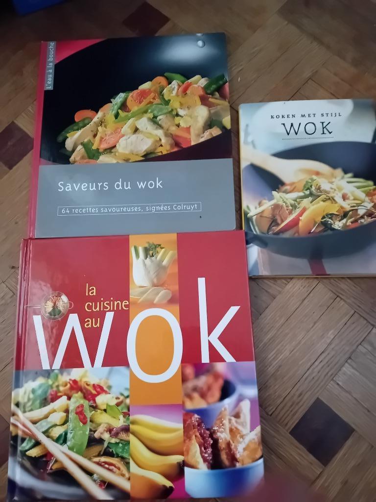 Livre recettes wok, Ophalen of Verzenden