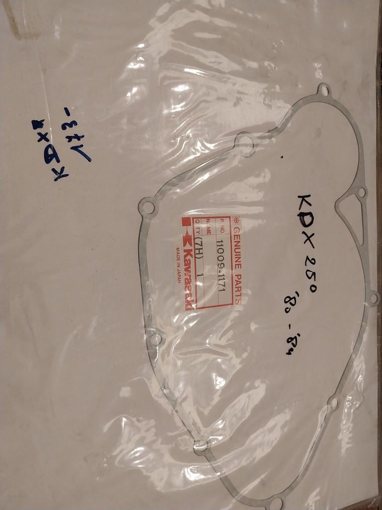 11009-1171 Kawsaki gasket KDX 250 80-84, Motoren, Ophalen of Verzenden, Nieuw
