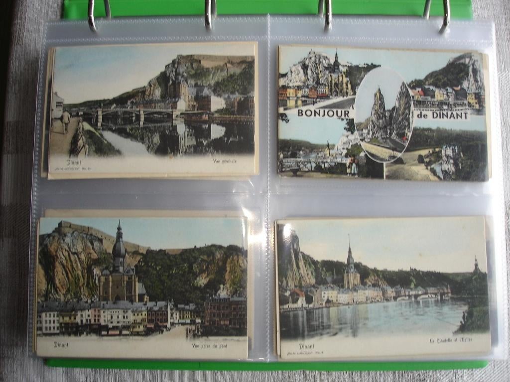 Dinant verzameling 280 postkaarten plus 70 Wallonië, Verzamelen, Verzenden, 1940 tot 1960, Gelopen