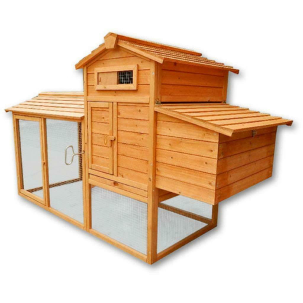 Poulailler Labenne abri poule XXL enclos poule parc poule, Animaux & Accessoires, Envoi, Neuf, Poulailler