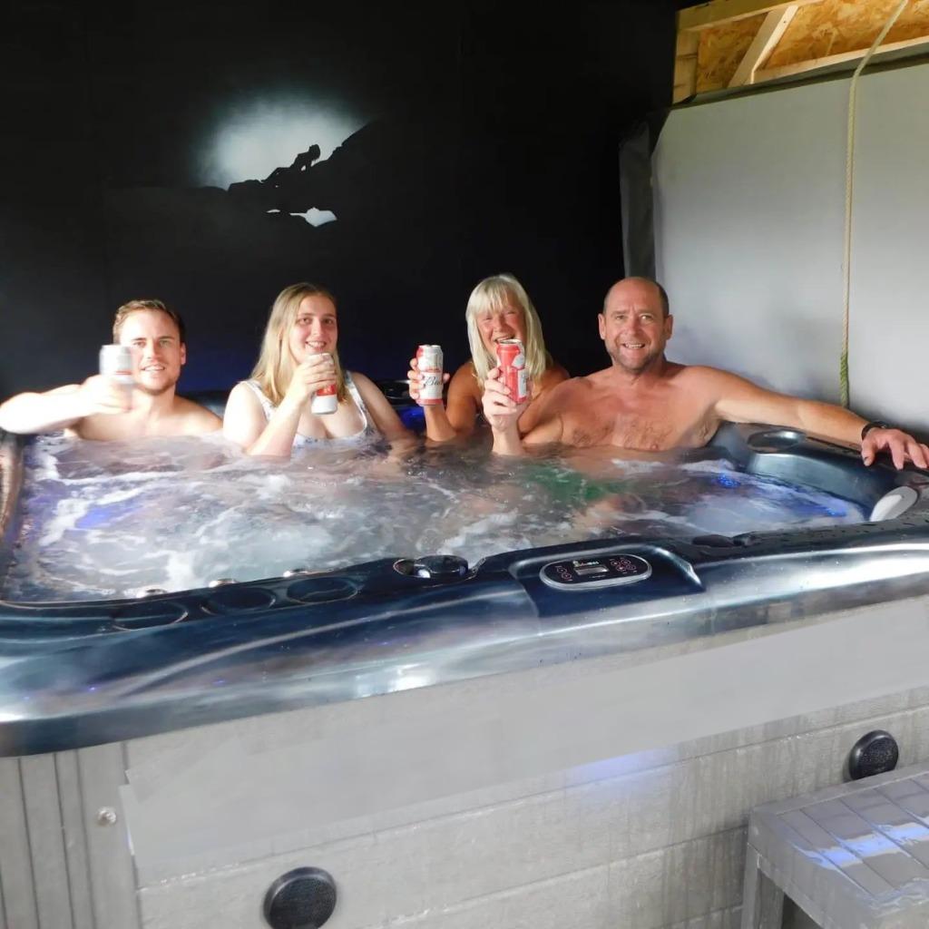 Neuf Reservez tôt✅remise ja 45%🎉jacuzzi+pompe chaleur, Enlèvement ou Envoi, Neuf