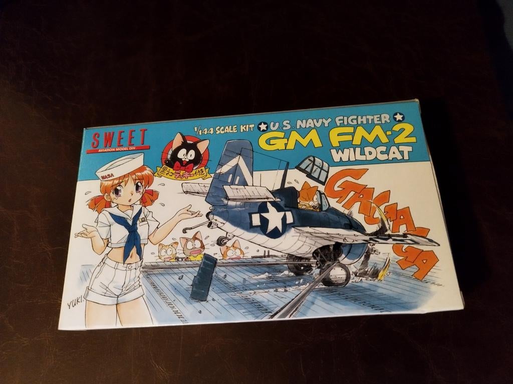 Modélisme avion GM-FM2 Wildcat Sweet 1/144, Verzenden, Nieuw, Vliegtuig