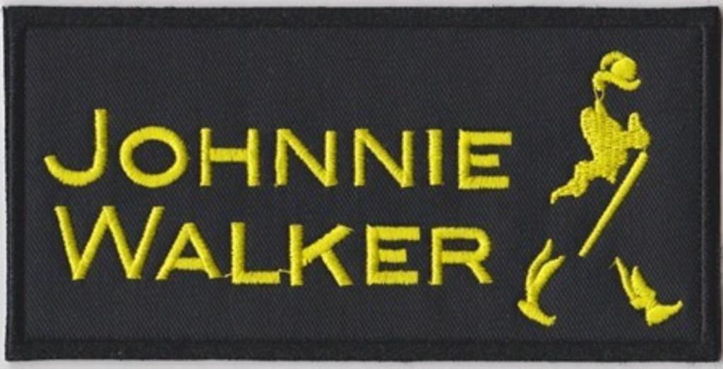 Patch Johnnie Walker - 120 x 60 mm, Ophalen of Verzenden, Nieuw