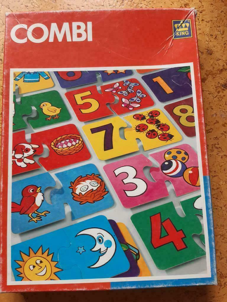 Combi puzzel (16 puzzels van 2 stukken), Ophalen of Verzenden, Minder dan 10 stukjes, Gebruikt, 2 tot 4 jaar