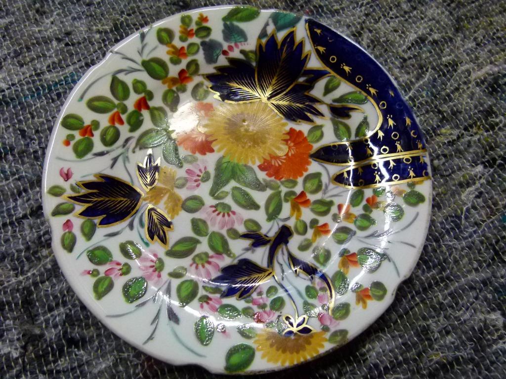 antiek bord John Rose Coalport Pottery, Ophalen